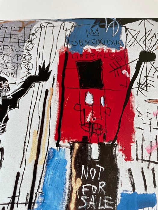 Jean-Michel Basquiat - (after) Obnoxious Liberals, 1982, Copyright Estate of Jean-Michel Basquiat, Licensed by