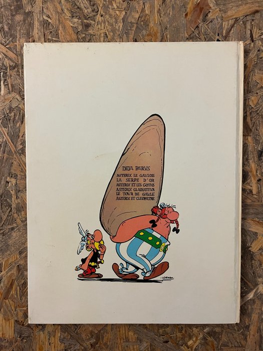 Astérix T1 à T6 - 1ères éditions au Menhir - 6x C - 6 Album - Genoptryk - 1965/1966