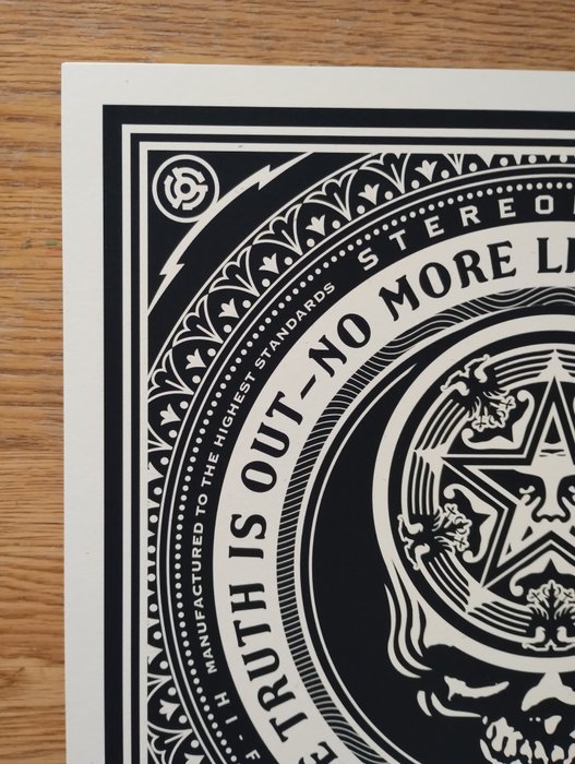 Shepard Fairey (OBEY) (1970) - No More Lies (artist proof)