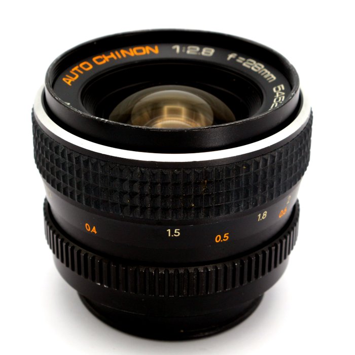 Chinon 28mm f/2.8 voor M42 Prime objektiv