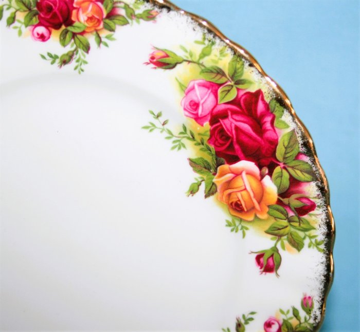 Royal Albert - Tallerken (6) - Salad Plates - Old country roses - Porcelæn