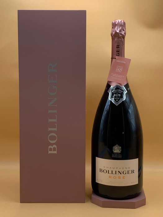 Bollinger, Rosé - Champagne - 1 Dobbelt Magnum/Jeroboam (3,0 L)