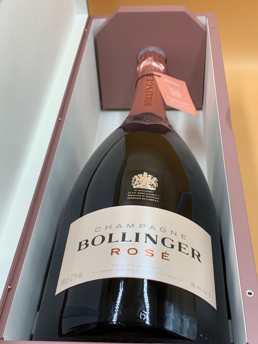 Bollinger, Rosé - Champagne - 1 Dobbelt Magnum/Jeroboam (3,0 L)