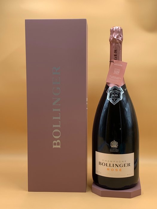 Bollinger, Rosé - Champagne - 1 Dobbelt Magnum/Jeroboam (3,0 L)