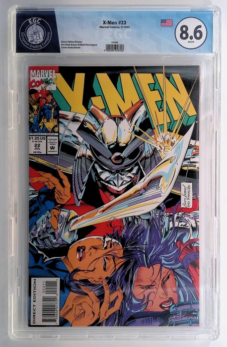 X-Men #22 - EGC graded 8.6 - 1 Graded comic - 1993