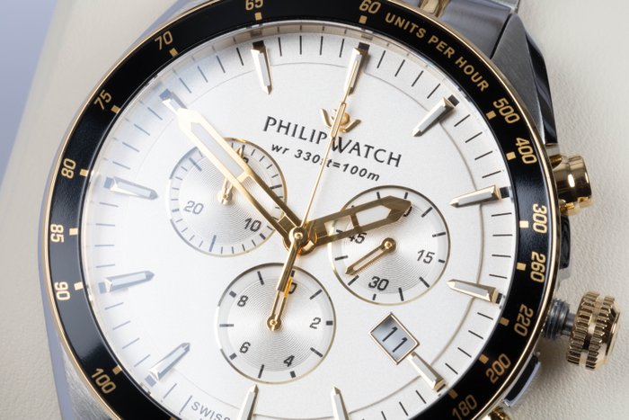 Philip Watch - Blaze - Swiss Made - Chronograph  date - Sapphire crystal - Mænd - 2020+