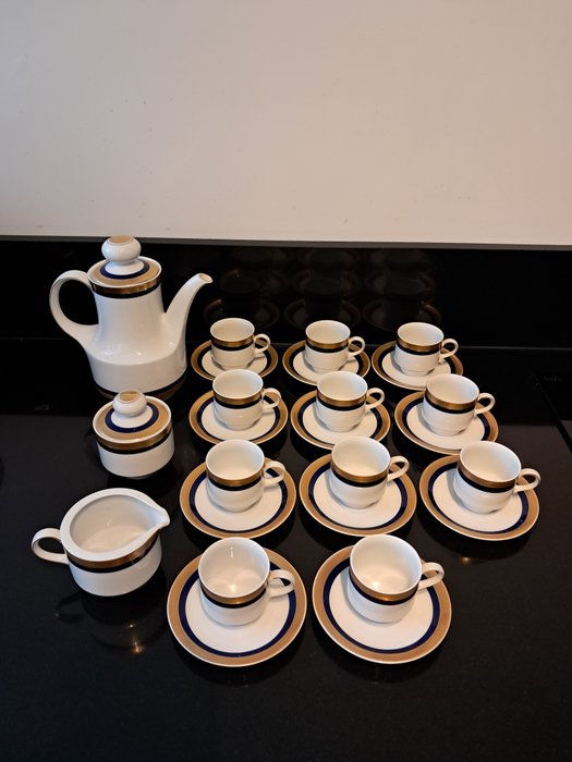 Mitterteich - Kaffesæt (14) - Olympia - Porcelæn