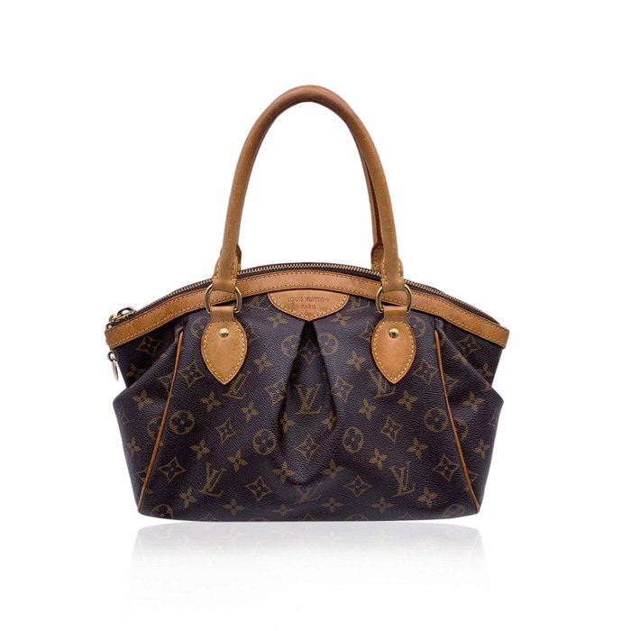 Louis Vuitton - Brown Monogram Canvas Tivoli PM Satchel Bag - Håndtaske