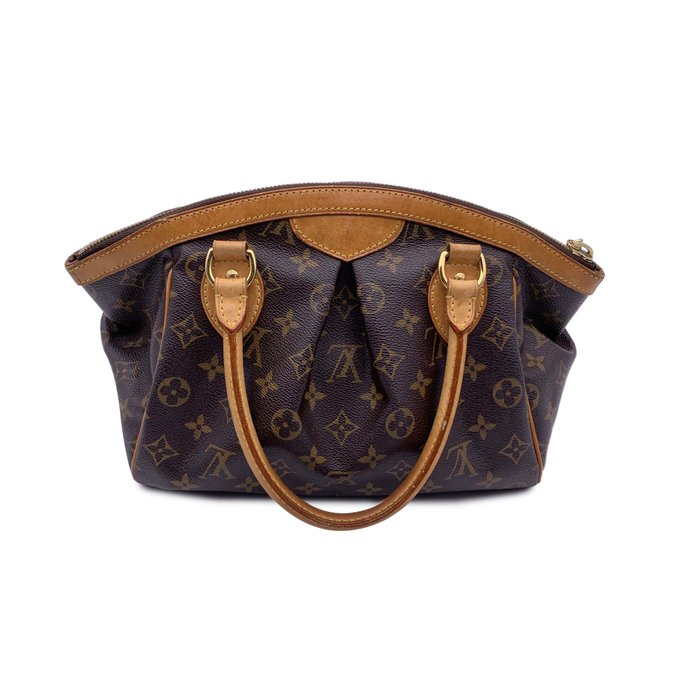 Louis Vuitton - Brown Monogram Canvas Tivoli PM Satchel Bag - Håndtaske