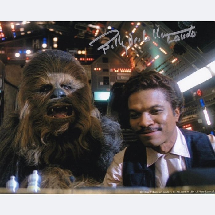 Star Wars - Signed by Billy Dee Williams (Lando Calrissian)