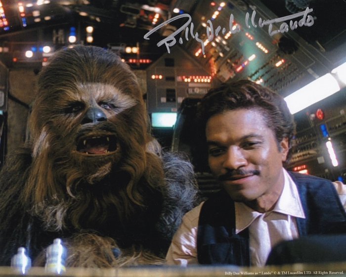 Star Wars - Signed by Billy Dee Williams (Lando Calrissian)