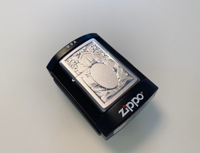 Zippo - Lighter - Stål (rustfrit)