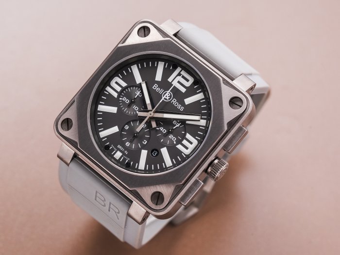 Bell  Ross - BR 01-94 Chronographe - BR01-94-TT - Mænd - 2011-nu