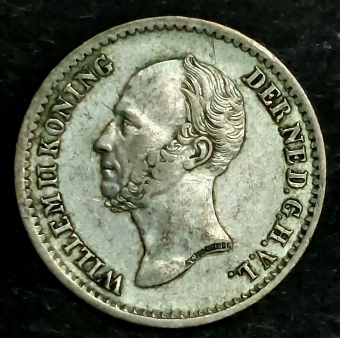 Holland Willem III (1849-1890) 10 Cents 1849  (Ingen mindstepris)