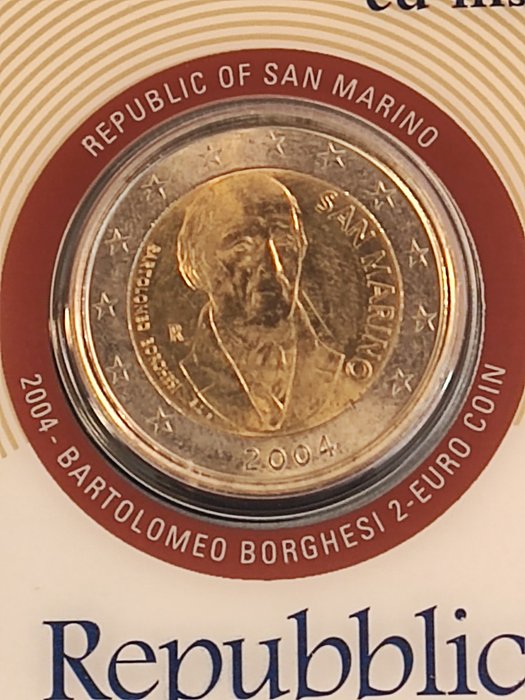 San Marino. 2 Euro 2004 "Borghesi"