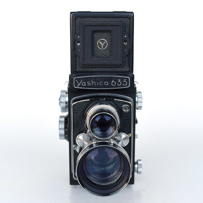 Yashica 635 To-øjet spejlreflekskamera (TLR)