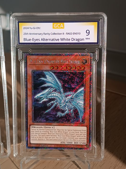 Konami - 2 Card - Blue-Eyes Alternative White Dragon and Exodio the Forbidden One