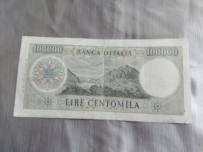 Italien. - 100,000 Lire 1970 - Pick 100b / Gigante BI 82B2  (Ingen mindstepris)