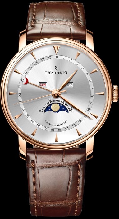 Tecnotempo - Calendar  Moon Phase - 40mm - TTCMPGR - Mænd - 2011-nu