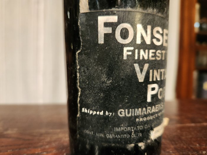 1970 Fonseca's - Vintage Port - Flasket 1972 -  Porto  - 1 Flaske (0,75L)