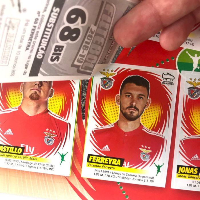 Panini - Futebol 2018/19/20 Portuguese League - 2 Complete Album