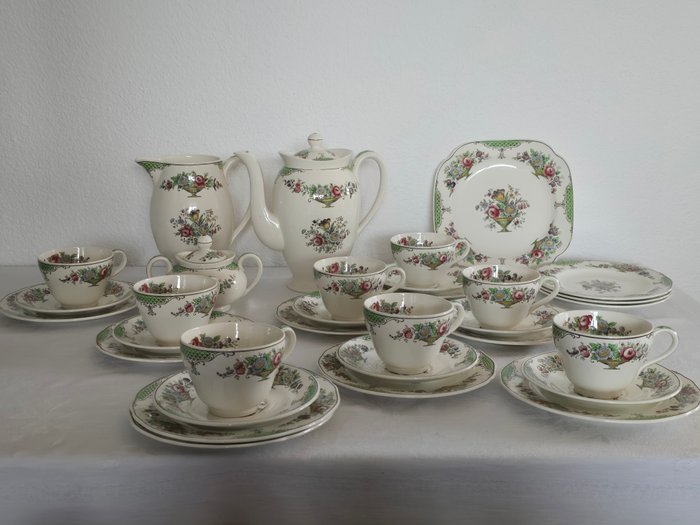 copland - Kaffe og te service - ellesmere - Porcelæn