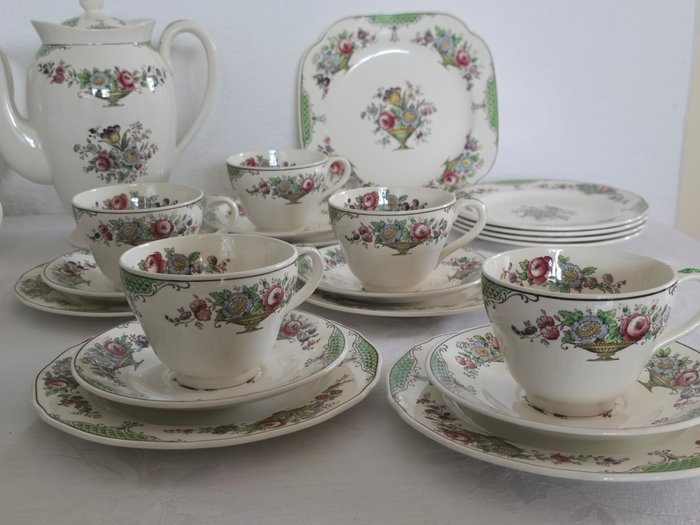 copland - Kaffe og te service - ellesmere - Porcelæn