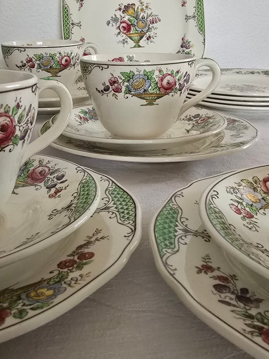 copland - Kaffe og te service - ellesmere - Porcelæn