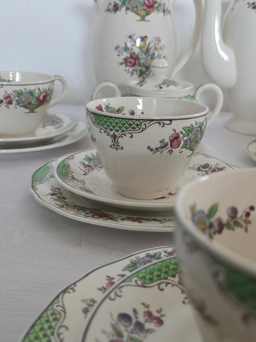 copland - Kaffe og te service - ellesmere - Porcelæn