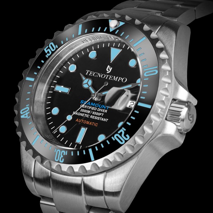 Tecnotempo - Diver 2000M "SEAMOUNT" - Automatic - Limited Edition - - Ingen mindstepris - TT.2000S.ASN - Mænd - 2011-nu