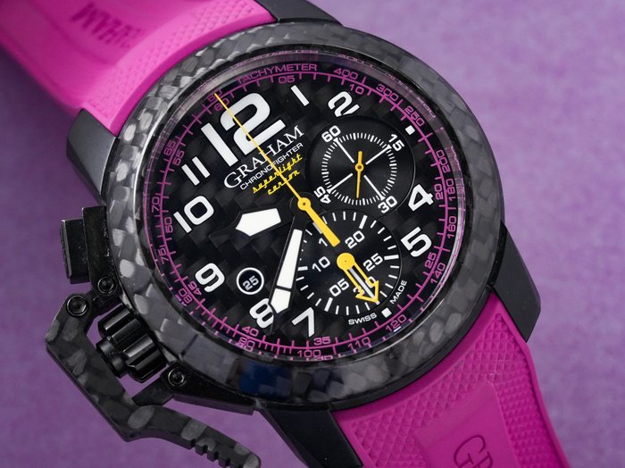 Graham - Chronofighter Oversize Superlight Carbon - 2CCBK.V01A - Mænd - 2011-nu