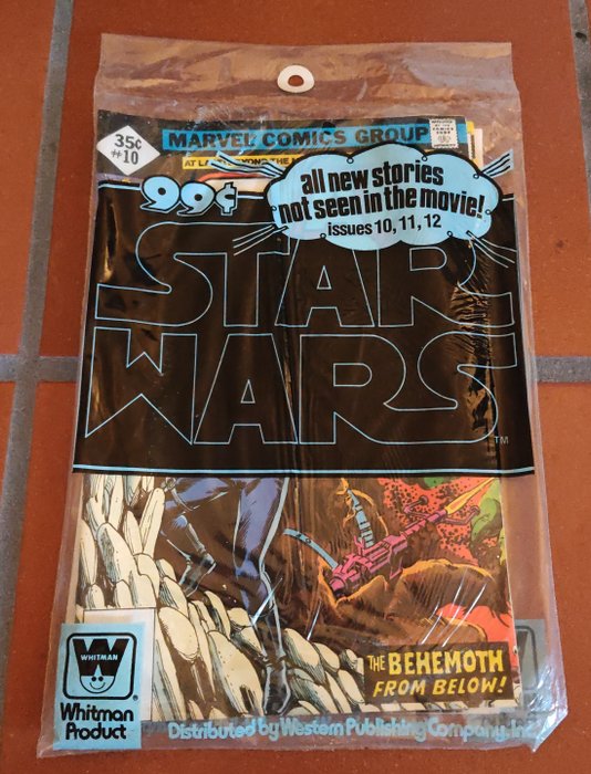 Star Wars #1 - 18 - Whitman reprints in sealed bags - with #1 35c Multi-Pack Edition - 6 Comic - 1977/1978