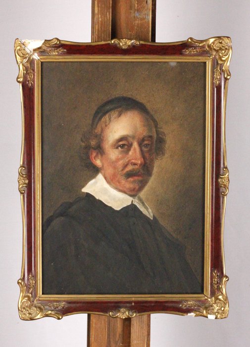 Frans I Hals (1580-1666) After - Porträt eines Predigers