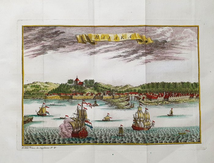 Asien - Malacca / Malaysia / Østindien / Sumatra; La Haye / P. de Hondt / J.N. Bellin - Malaka - 1721-1750