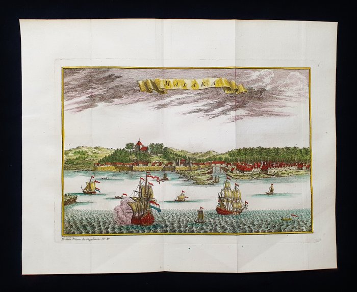 Asien - Malacca / Malaysia / Østindien / Sumatra; La Haye / P. de Hondt / J.N. Bellin - Malaka - 1721-1750