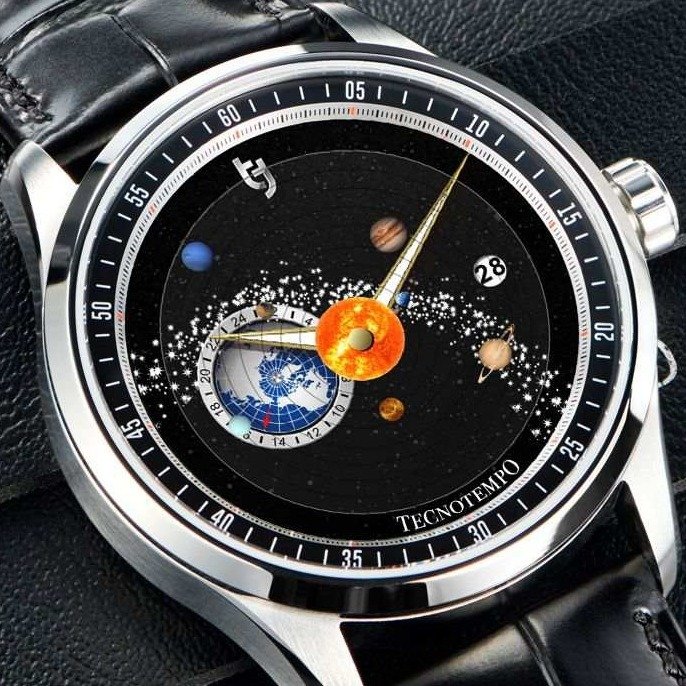 Tecnotempo  - "Dynamic Solar System" - Automatic - Designed by Tecnotempo - - TT.50.SPLB - Mænd - 2011-nu