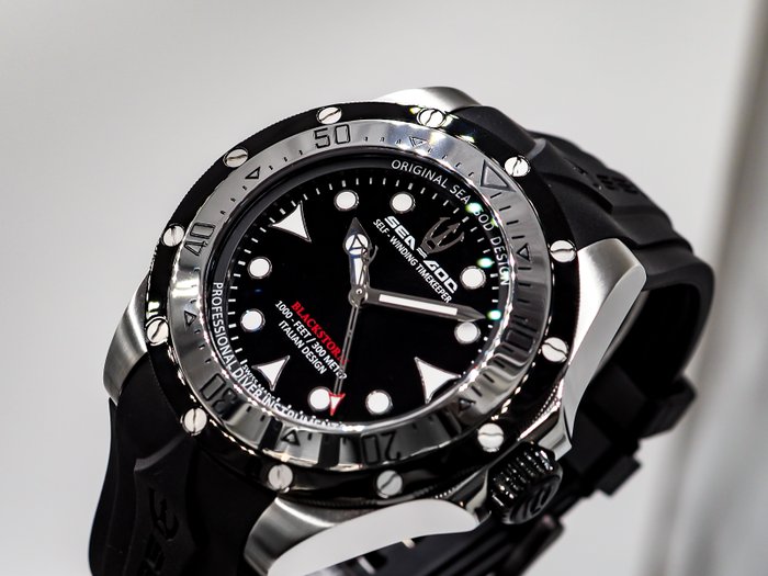 Sea-God - BlackStorm - Ingen mindstepris - * NEW * Automatic * Professional Diver * - Mænd - 2011-nu