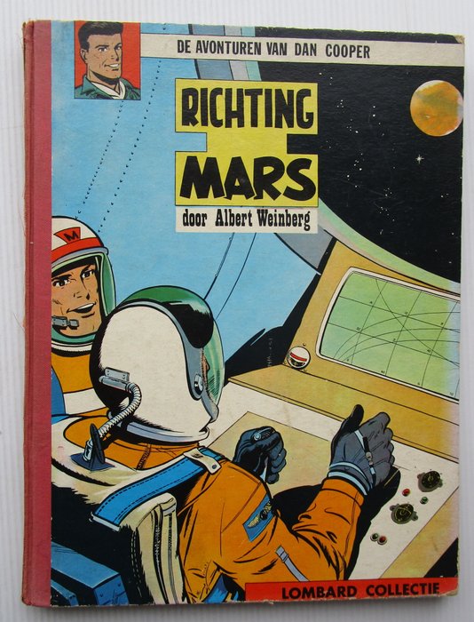 Dan Cooper - Lombard collectie 53b - Richting Mars - 1 Album - Første udgave - 1960