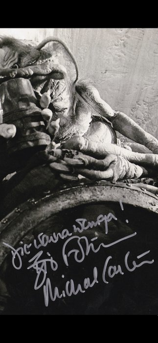 Star Wars Episode VI: Return of the Jedi - Signed by Michael Carter and Tim Rose (Bib Fortuna and Salacious B Crumb)