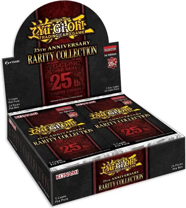 Konami - 1 Case - Yu-Gi-Oh! - 25th Anniversary Rarity Collection - 12 booster boxes