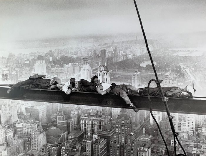 Upi Bettmann - Sleeping above Manhattan - Artprint - 60 x 80 cm