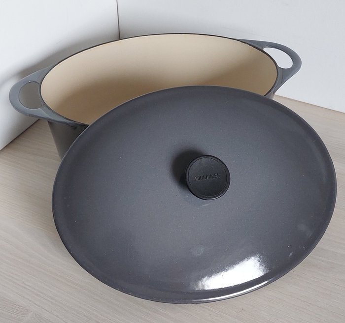 Le Creuset, Cousances - Kasserolle - Støbejern, Emalje - fransk lavet