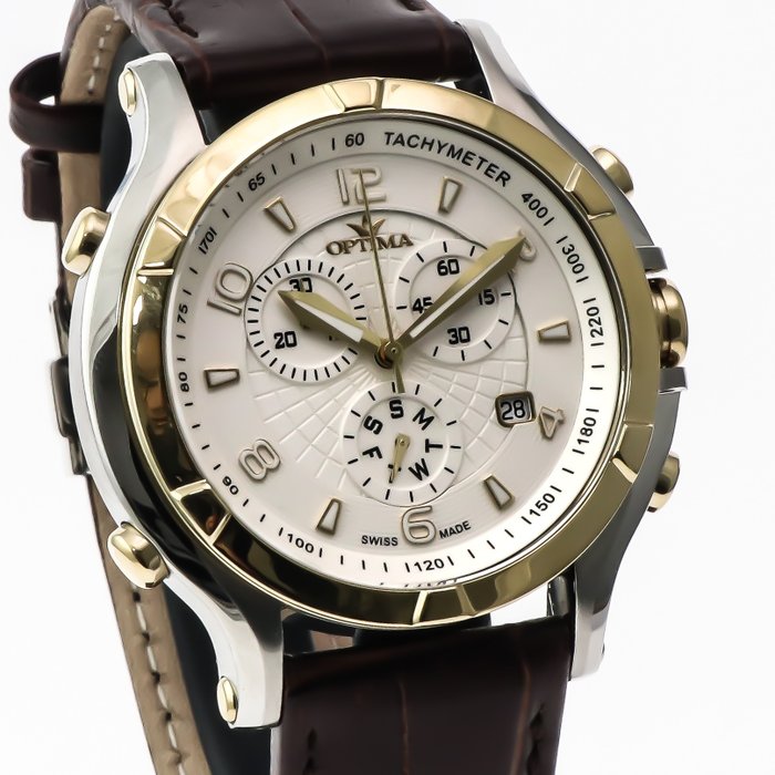 OPTIMA - Swiss Chronograph - OSC301-SGL-1 - Ingen mindstepris - Mænd - 2011-nu