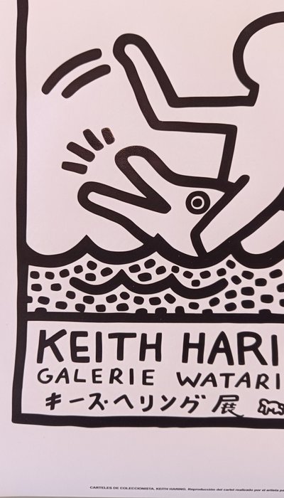 Keith Haring - Keith Haring (after) - Exposición Galerie Wataki - Tokyo 1983