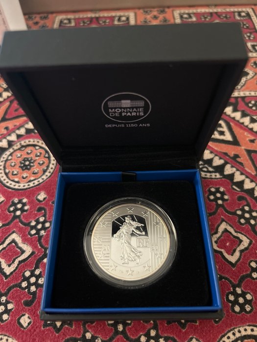 Frankrig. 10 Euro 2020 "Semeuse - Le Nouveau franc" Proof  (Ingen mindstepris)