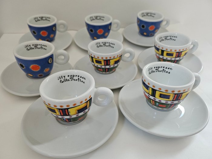 Illy - Gillo Dorfles - Kaffeservice (16) - Keramik