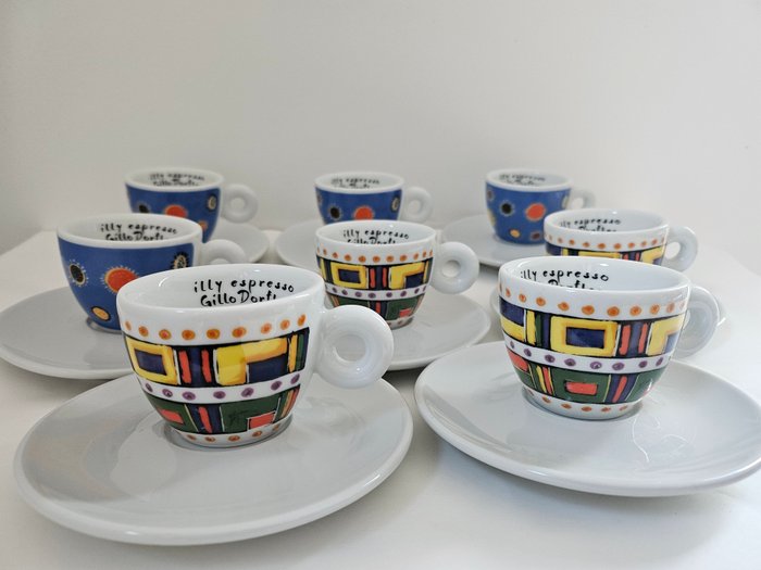 Illy - Gillo Dorfles - Kaffeservice (16) - Keramik