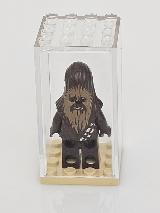 Lego - Minifigurer - Minifigure misdruk Starwars Chewbacca 100% origineel! + showcase Extreem zeldzaam!