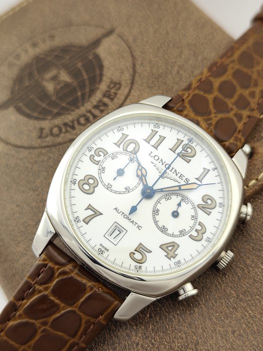 Longines - Heritage Spirit - Chronograph Automatic - Mænd - 2020+