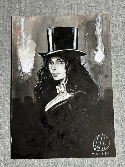 Matteo Lolli - 1 Original drawing - Zatanna